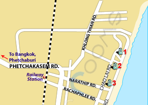 Cha Am Map