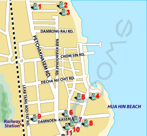 Hua Hin Map